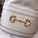 602118 Gucci 马衔扣1955系列水桶包 古驰水桶包 白色