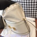 602118 Gucci 马衔扣1955系列水桶包 古驰水桶包 白色