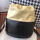 602118 Gucci 马衔扣1955系列水桶包 古驰水桶包 黑配黄