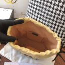 602118 Gucci 马衔扣1955系列水桶包 古驰水桶包 黑配黄
