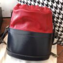 602118 Gucci 马衔扣1955系列水桶包 古驰水桶包 蓝配红