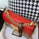409487 Gucci Padlock系列小号GG肩背包 古驰单肩包 红色