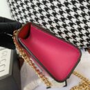 409487 Gucci Padlock系列小号GG肩背包 古驰单肩包 红色