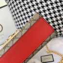 409487 Gucci Padlock系列小号GG肩背包 古驰单肩包 红色