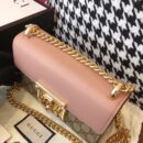 409487 Gucci Padlock系列小号GG肩背包 古驰单肩包 粉色