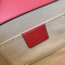 409487 Gucci Padlock系列 Signature 真皮 链条肩背包 红色