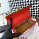 432182 Gucci Padlock系列铆钉包 古驰单肩女包 红色
