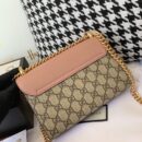 432182 Gucci Padlock系列铆钉包 古驰单肩女包 裸色