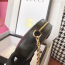 550618 Gucci Ophidia 系列圆形迷你肩背包 古驰圆饼包 红色