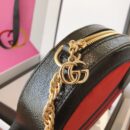 550618 Gucci Ophidia 系列圆形迷你肩背包 古驰圆饼包 红色