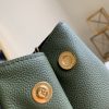 M45388 LV FOLD TOTE 小号手袋 Monogram 帆布配小牛皮女包 奶白