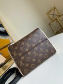 M45389 LV FOLD TOTE 小号手袋 Monogram 帆布配小牛皮女包 红色