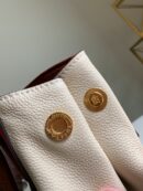 M45389 LV FOLD TOTE 小号手袋 Monogram 帆布配小牛皮女包 红色