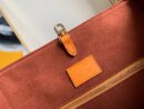 M45376 LV FOLD TOTE 中号手袋 Monogram 帆布配小牛皮女包 奶白色