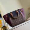 M45409 LV FOLD TOTE 中号手袋 Monogram 帆布配小牛皮女包 黑色
