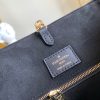 M45409 LV FOLD TOTE 中号手袋 Monogram 帆布配小牛皮女包 黑色