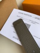 M0230T LV STAPLES 双面腰带 LV方形搭扣男士皮带 黑色