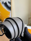 M0230T LV STAPLES 双面腰带 LV方形搭扣男士皮带 黑色