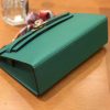 爱马仕 Mini Kelly迷你凯莉 丝绒绿 Epsom掌纹皮 臻品级别 1代 金扣 22cm