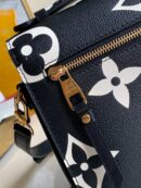 M45384 LV CRAFTY POCHETTE METIS 手袋 压纹粒面牛皮邮差包 黑色