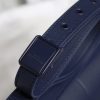 M9203 Dior 30 Montaigne 手袋 迪奥蒙田包 靛蓝色哑光粒面牛皮革