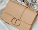 M9203 Dior 30 Montaigne 手袋 迪奥蒙田包 绯红色哑光粒面牛皮革