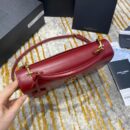 634723 YSL圣罗兰女包 NEW MEDIUM SUNSET光滑皮革肩背包 红色