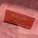 634723 YSL圣罗兰女包 NEW MEDIUM SUNSET光滑皮革肩背包 红色