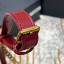 634723 YSL圣罗兰女包 NEW MEDIUM SUNSET光滑皮革肩背包 红色