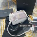 634723 YSL圣罗兰女包 NEW MEDIUM SUNSET光滑皮革肩背包 红色