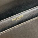 634723 YSL圣罗兰女包 NEW MEDIUM SUNSET光滑皮革肩背包 黑色