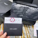 533037 YSL圣罗兰女包 Niki baby 迷你复古鳄鱼纹女包 奶白色