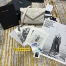 620333 YSL圣罗兰女包 LOULOU PUFFER迷你绗缝小羊皮手袋 白色