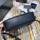 520534 YSL圣罗兰女包 LOU CAMERA BAG 黑色小牛皮相机包 金扣