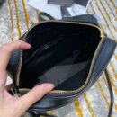 520534 YSL圣罗兰女包 LOU CAMERA BAG 黑色小牛皮相机包 金扣