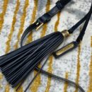520534 YSL圣罗兰女包 LOU CAMERA BAG 黑色小牛皮相机包 金扣