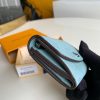 M69033 LV IRIS XS 钱夹 LV钱包女士三折短夹 蓝色