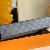 1602209543242032.jpg N41696 LV POCHETTE VOYAGE 中号手袋 Damier Graphite黑格手包 LV手包