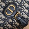 M9319 迪奥 Dior Bobby 中号手袋 蓝色 Oblique 印花女包