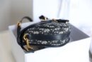 M9319 迪奥 Dior Bobby 中号手袋 蓝色 Oblique 印花女包