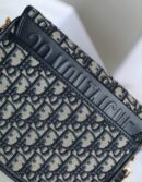 M9319 迪奥 Dior Bobby 中号手袋 蓝色 Oblique 印花女包