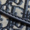M9319 迪奥 Dior Bobby 中号手袋 蓝色 Oblique 印花女包