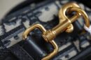 M9319 迪奥 Dior Bobby 中号手袋 蓝色 Oblique 印花女包