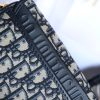 M9317 迪奥 Dior Bobby 小号手袋 蓝色 Oblique 印花女包