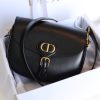M9319 迪奥 Dior Bobby 中号手袋 光面牛皮革 黑色