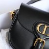 M9317 迪奥 Dior Bobby 小号手袋 光面牛皮革 黑色