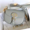 M9317 迪奥 Dior Bobby 小号手袋 光面牛皮革 灰色