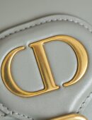 M9317 迪奥 Dior Bobby 小号手袋 光面牛皮革 灰色