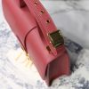 M9203 Dior 30 Montaigne 手袋 迪奥蒙田包 木槿粉色光面牛皮革