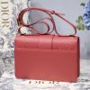 M9203 Dior 30 Montaigne 手袋 迪奥蒙田包 木槿粉色光面牛皮革